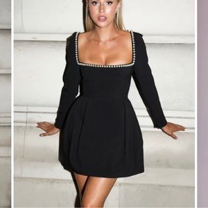 Odd Muse Mini Black Pearl Dress